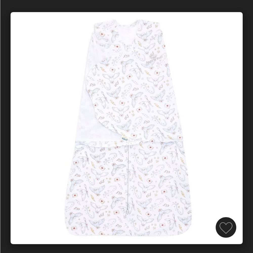 Halo innovations 100% cotton sleep sack swaddle wrap - s -
